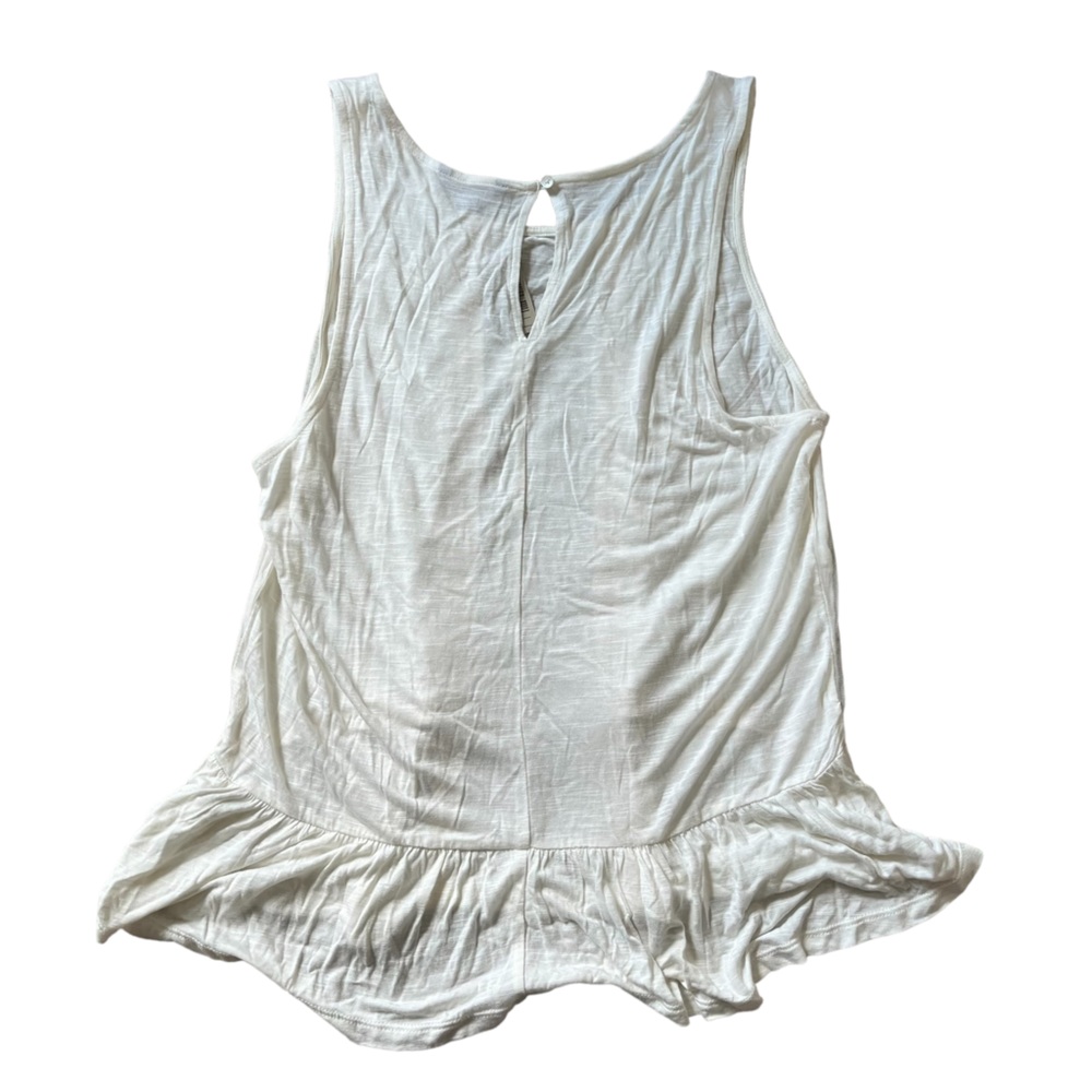 NWT American Eagle Outfitters Sleeveless Blouse W/ Lace Crochet Trim - Sz Large - Picture 8 of 8